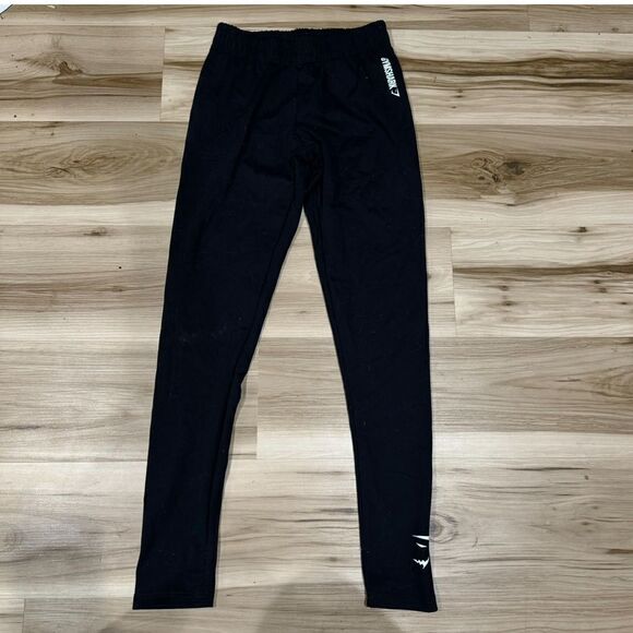 Gymshark Black Jogger Leggings Women’s Small - Picture 1 of 2